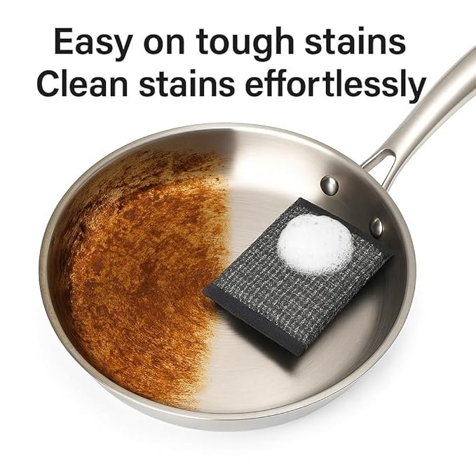 Power Scrub Set - Heavy Duty Steel Scrubbers Pack of 10